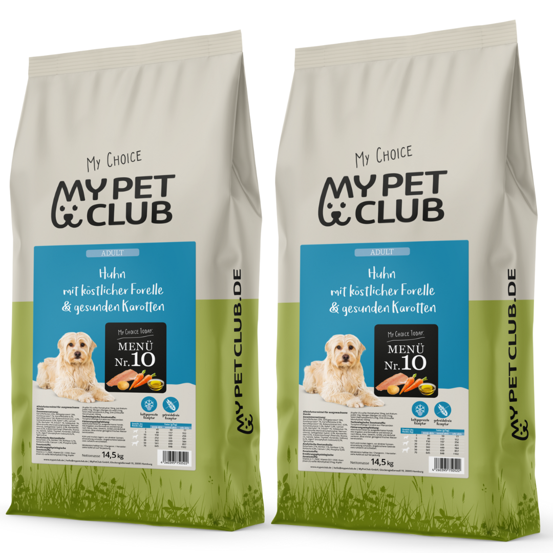 MyPetClub kaltgepresst Geflügel & Reis, True Love for Dogs online store