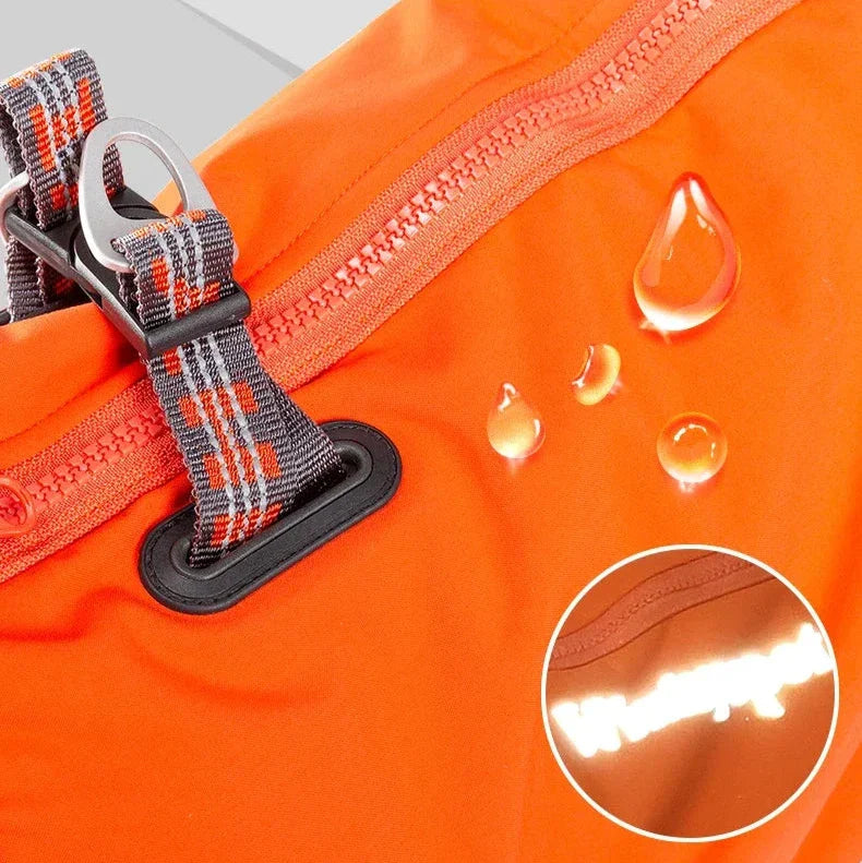 2 in 1 Hundeweste und Geschirr, Hund trägt wasserdichte TrueLove Allwetterjacke mit integriertem Geschirr und 3M Reflektoren – perfekte Hundebekleidung für schlechtes Wetter