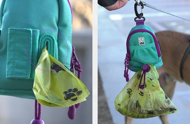 Hundekotbeutelspender Dog Poop Bag - Vielseitig und Wasserdicht