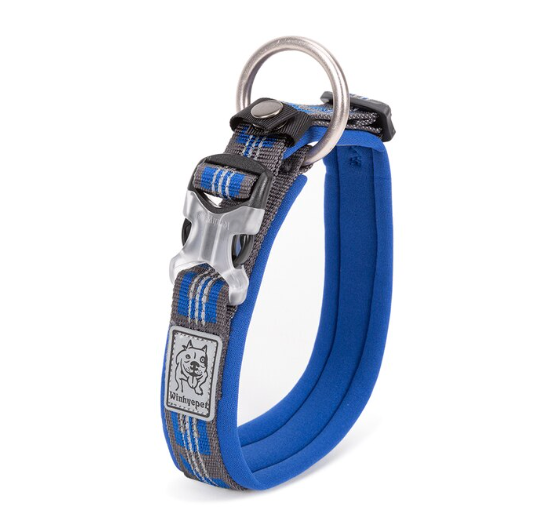 WINHYEPET Neopren gepolstertes und reflektierendes Halsband