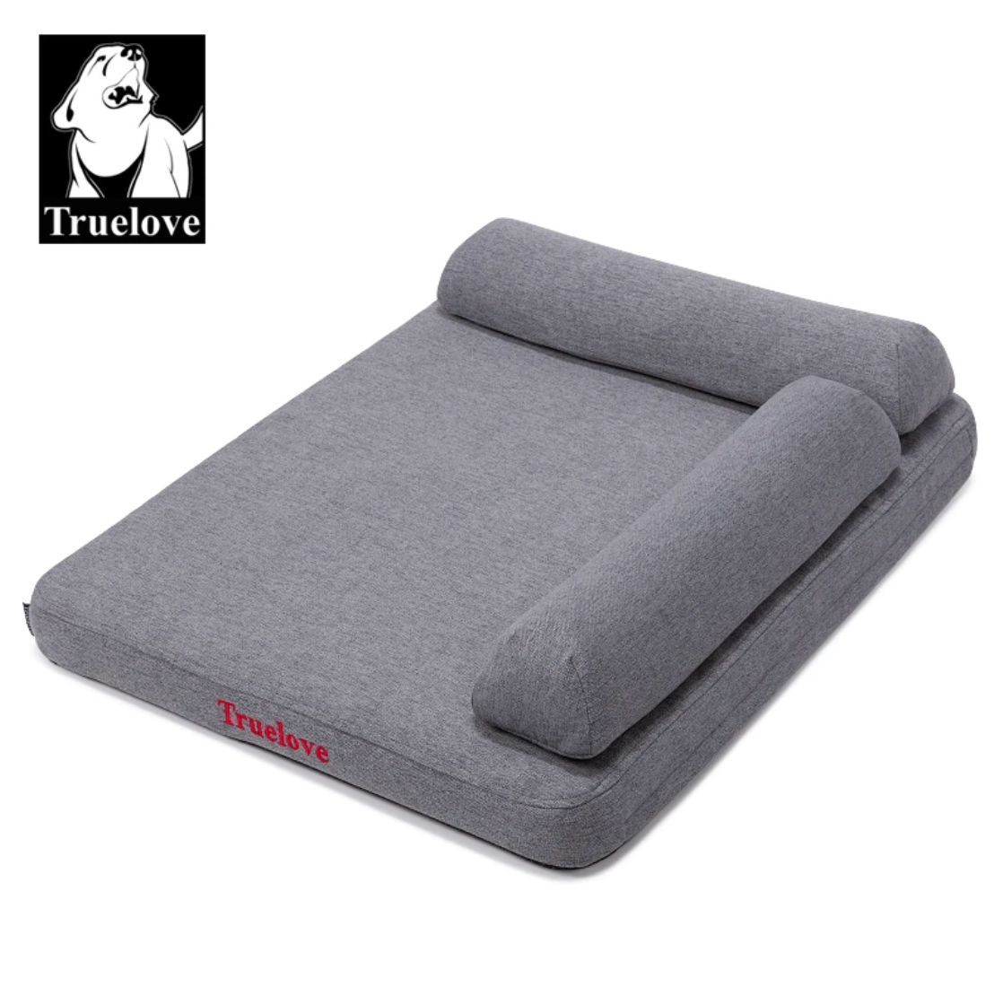 Hundebett Memory Foam "Grau"