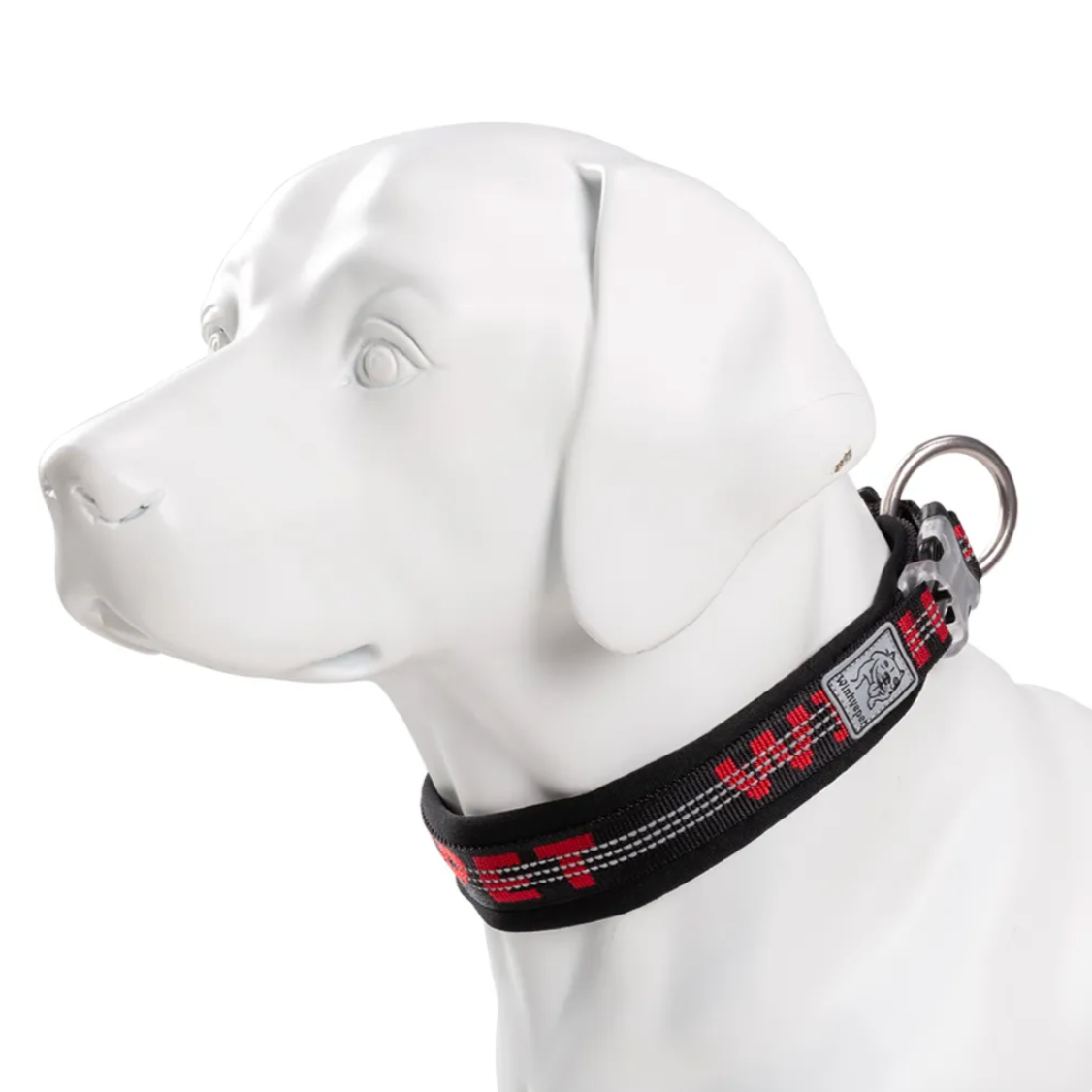 WINHYEPET Neopren gepolstertes und reflektierendes Halsband