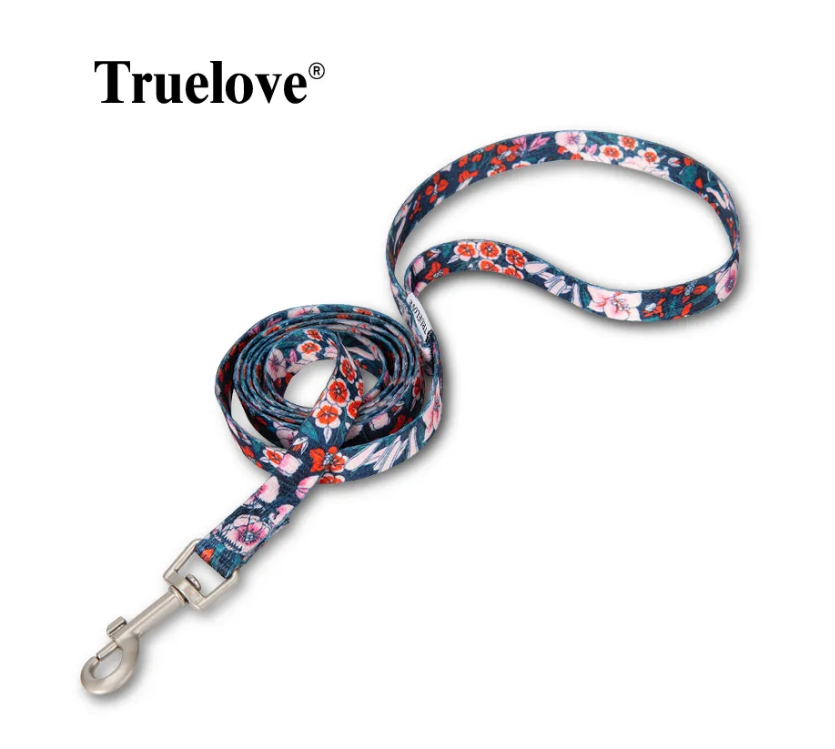 Hundeleine Flower Spring V3 "POPPY RED" Limited Edition