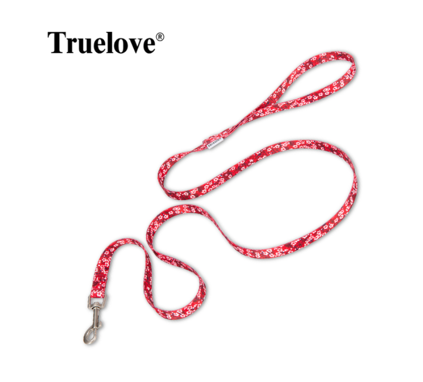 Hundeleine Flower Spring V3 "POPPY RED" Limited Edition