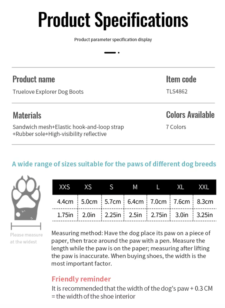 Hundeschuhe "HappyPaws"