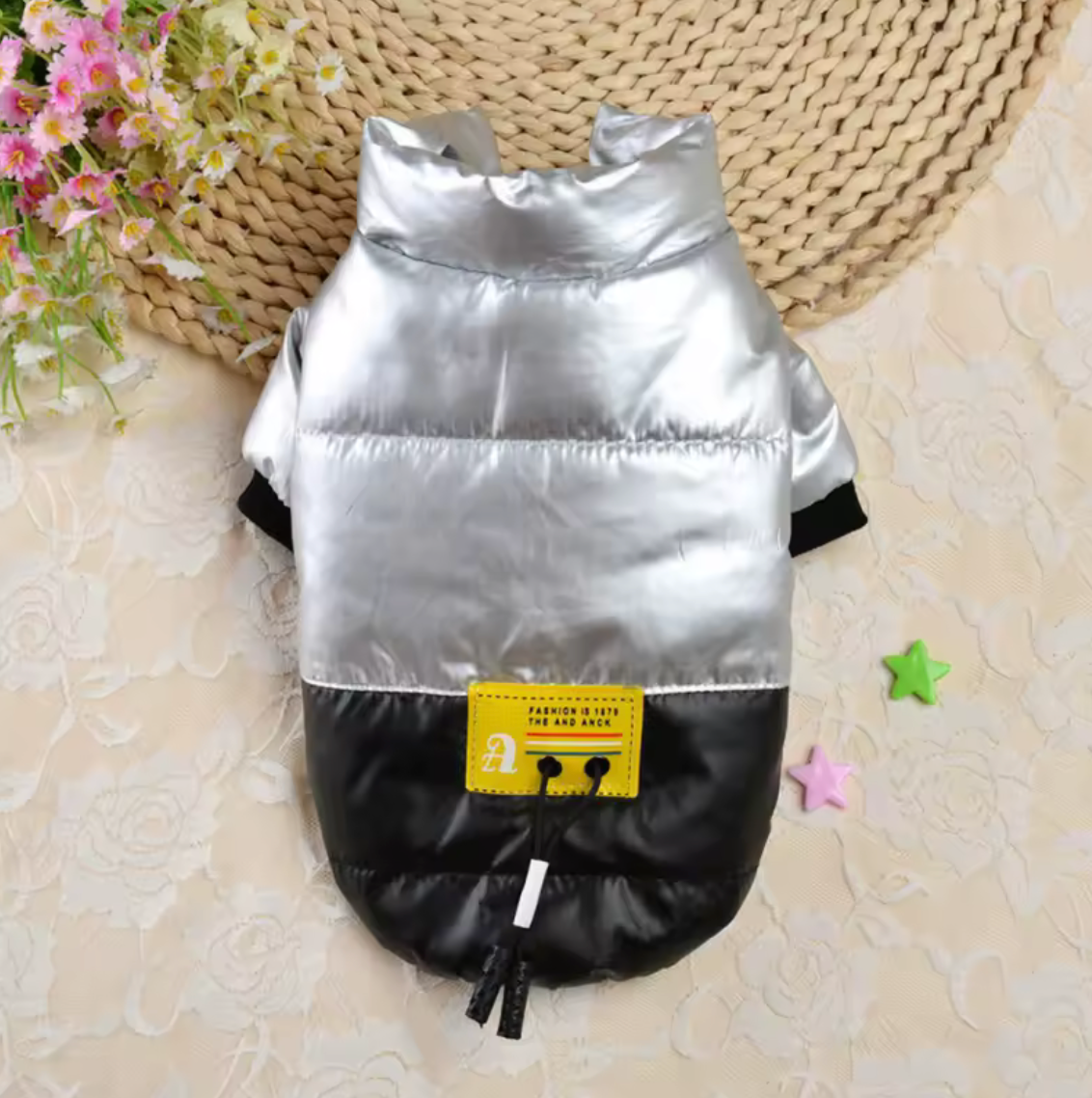 Hundewinterjacke Gold True Love for Dogs