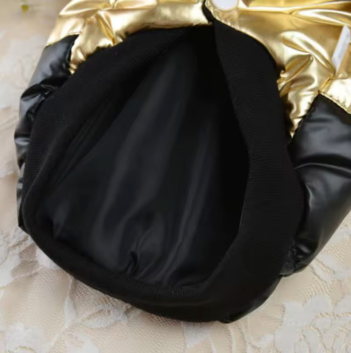 Hundewinterjacke Gold True Love for Dogs