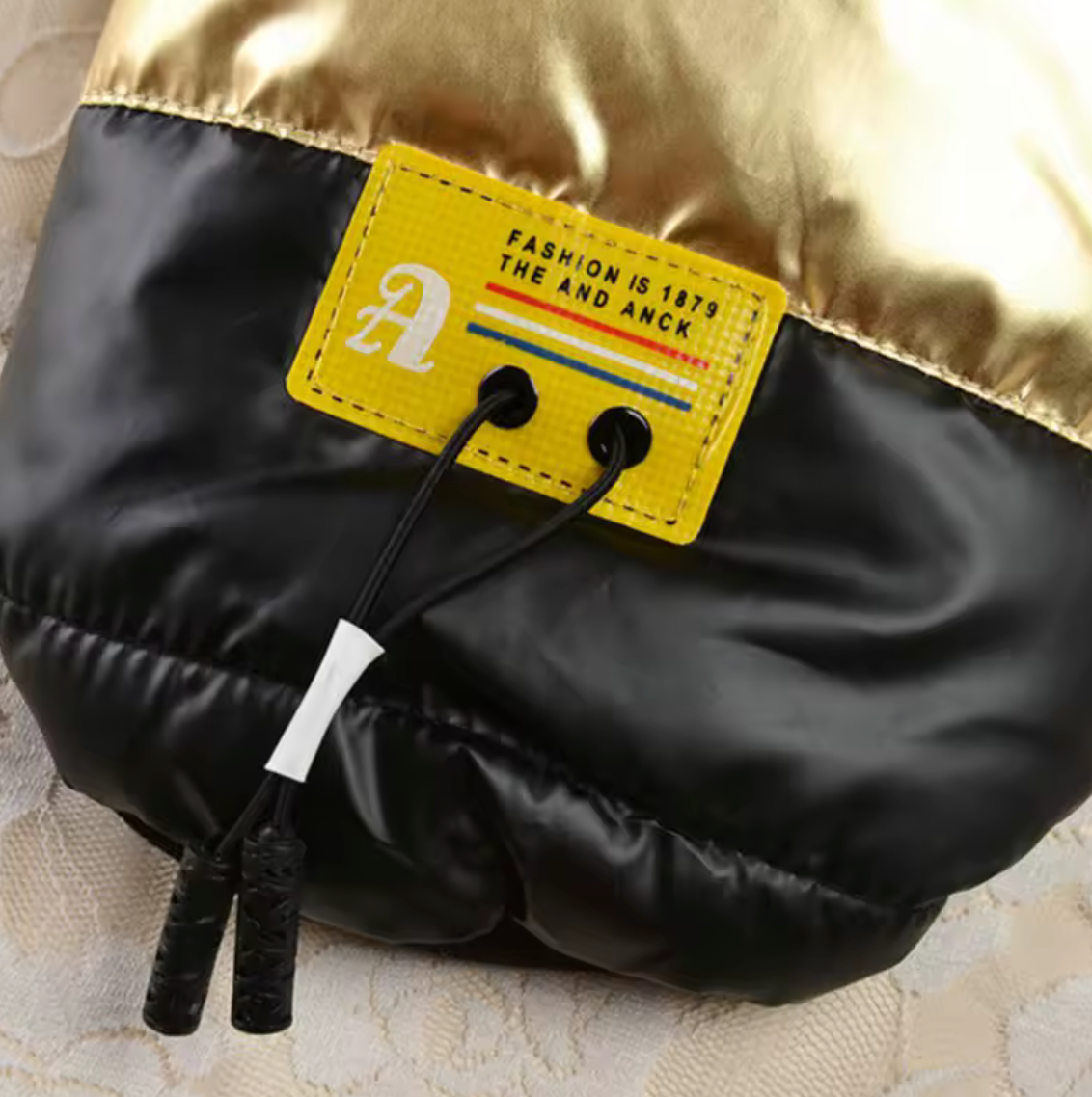 Hundewinterjacke Gold True Love for Dogs