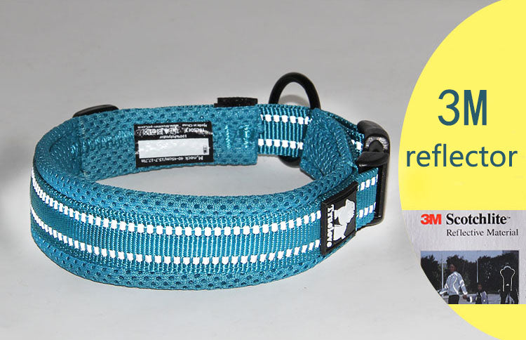Hundehalsband mit 3M Reflexion