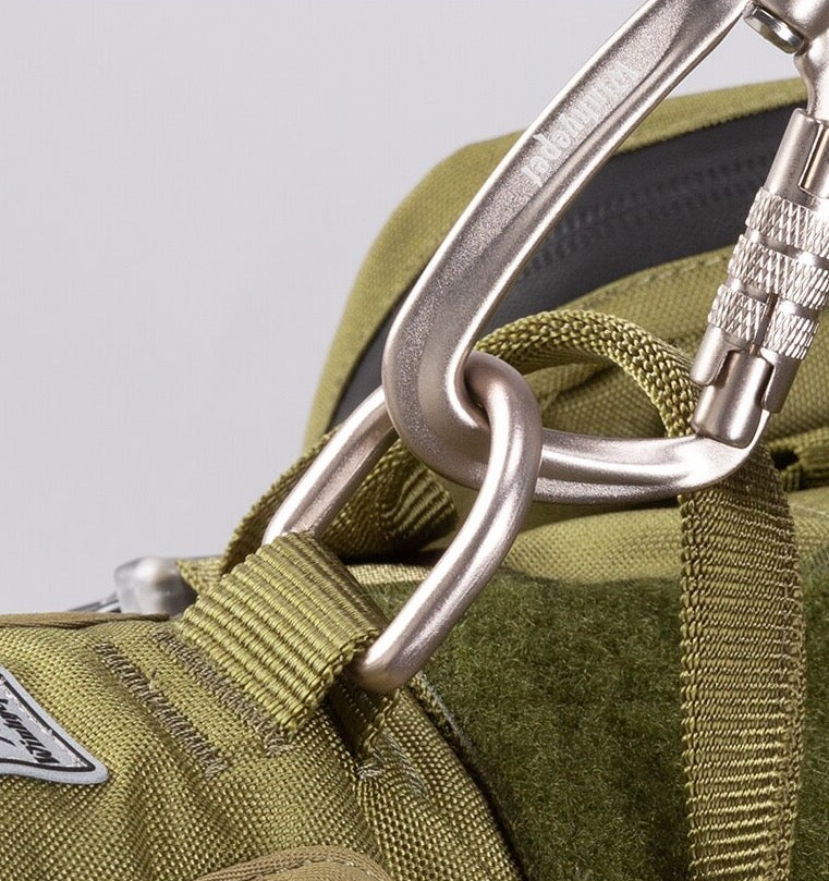 WINHYEPET 2 in 1 Military Hundegeschirr mit abnehmbaren Taschen Air-Me