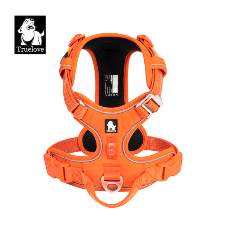 True love Reflektierendes Hundegeschirr Nylon reflektieren des Hunde geschirr einstellbar komfortable Steuerung Step-In brillante truelove tlh5654, Hundegeschirr mit 3M Reflexion - Sonderedition