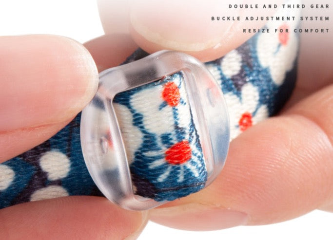 Katzenhalsband Flower Spring "SAXONY BLUE" Limited Edition