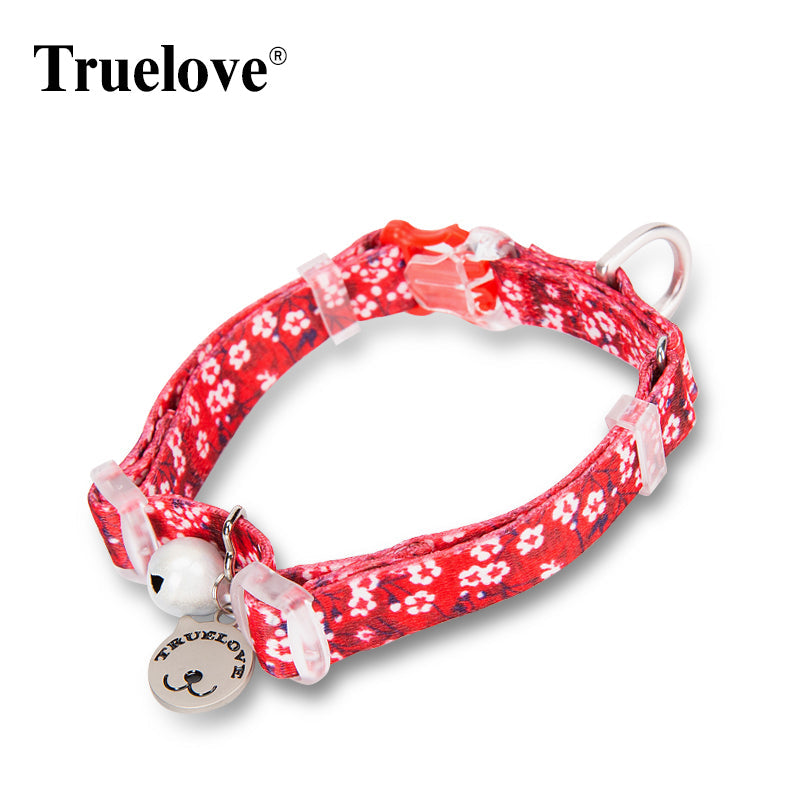 Katzenhalsband Flower Spring "POPPY RED" Limited Edition