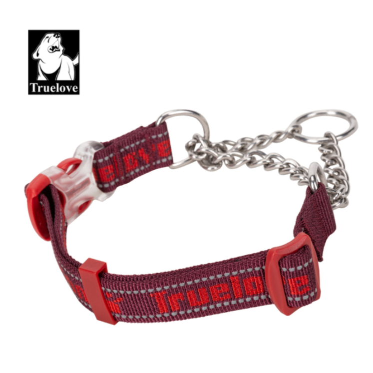 Hundehalsband mit Kettenzugstop “TRUE LOVE COLLECTION”