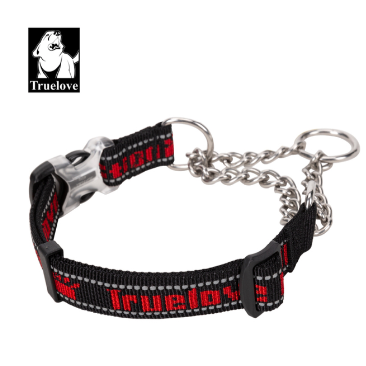 Hundehalsband mit Kettenzugstop “TRUE LOVE COLLECTION”