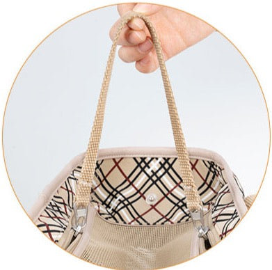 Hundetasche Luxus, Elegante Dog Carrier für stilvolle Tierliebhaber