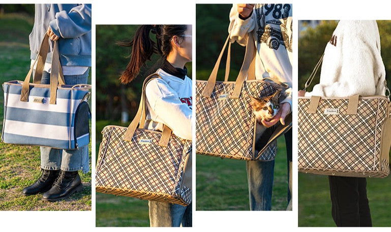 Hundetasche Luxus, Elegante Dog Carrier für stilvolle Tierliebhaber