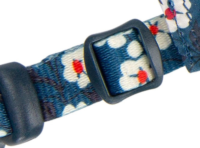 Hundehalsband - Eleganter Kragen - Flower Spring "NAVY BLAZER" Limited