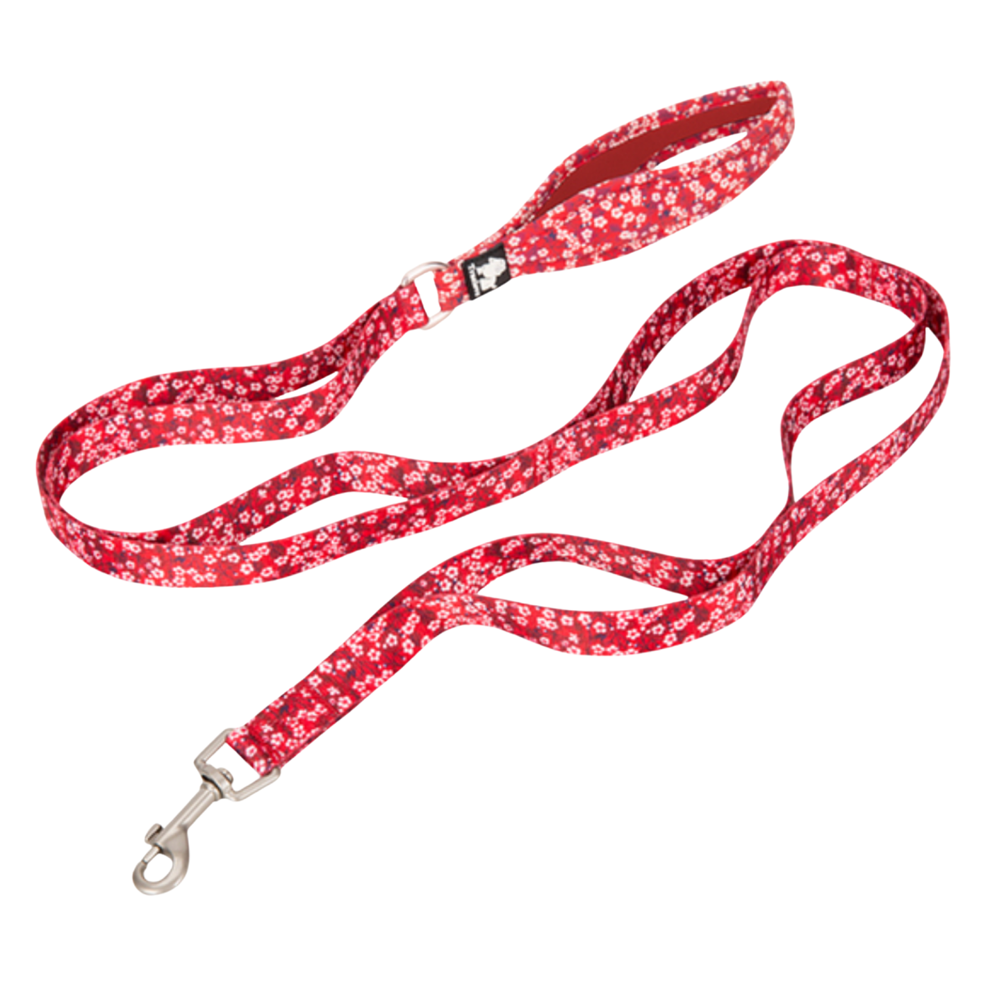 Hundeleine Flower Spring V1 "POPPY RED" Limited Edition True Love for Dogs Online Shop