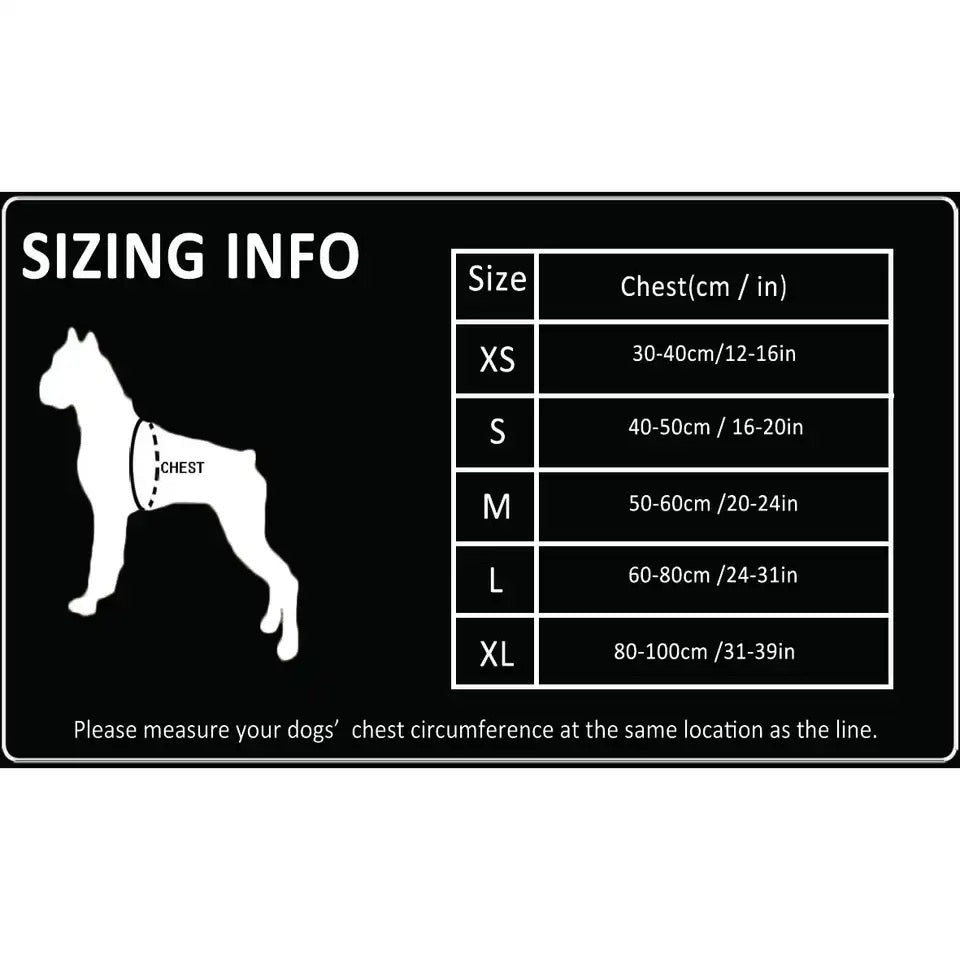 WINHYEPET Neopren gepolstertes und reflektierendes Doppel-H-Hundegesch