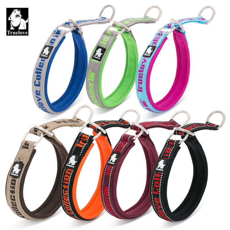 Hundehalsband mit Zugstop "TRUE LOVE COLLECTION"