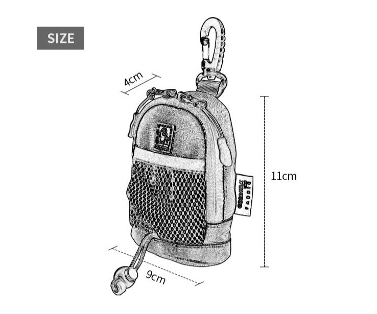 Hundekotbeutelspender Dog Poop Bag - Vielseitig und Wasserdicht