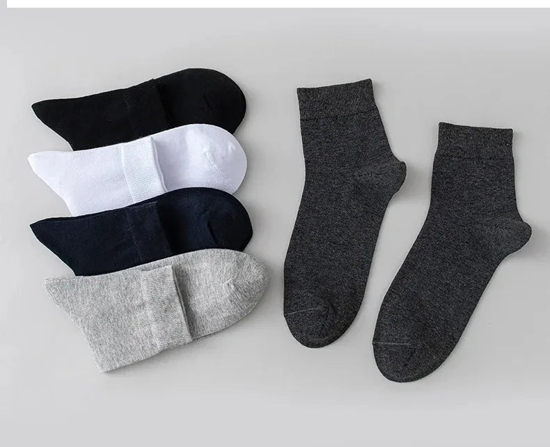 10 Paar Unisex Socken aus Baumwolle