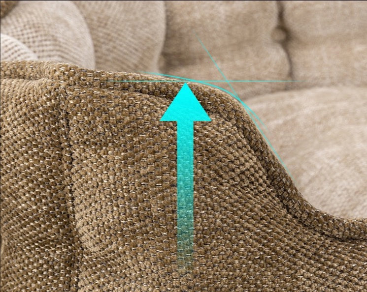 Luxuriöses Hundebett mit Kissen, Hochwertiges Luxus Hundebett mit Kissen aus dichtem Chenille-Stoffüberzug