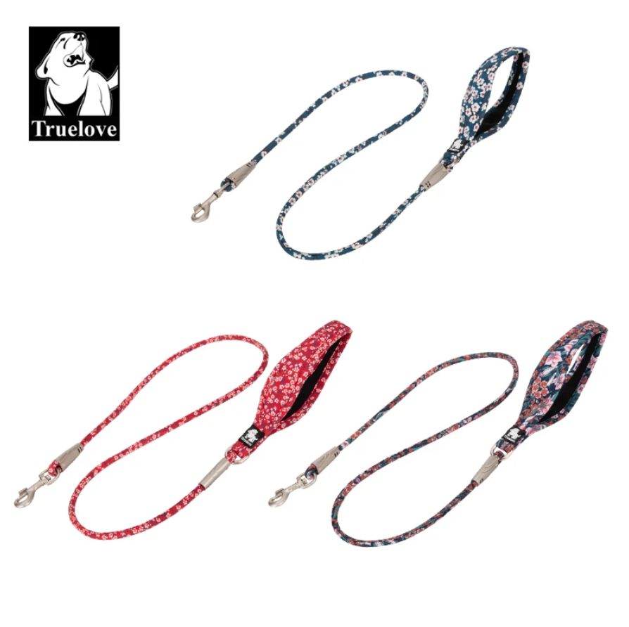 Hundeleine Flower Spring V2 "POPPY RED" Limited Edition