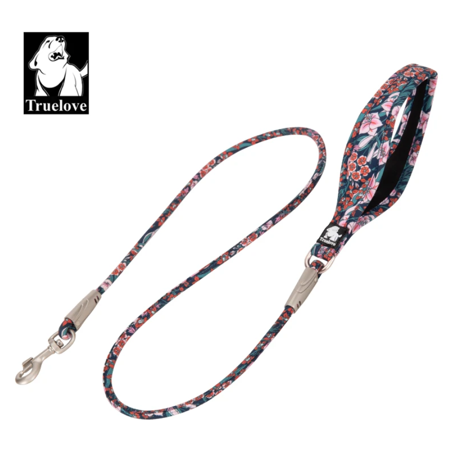 Hundeleine Flower Spring V2 "POPPY RED" Limited Edition