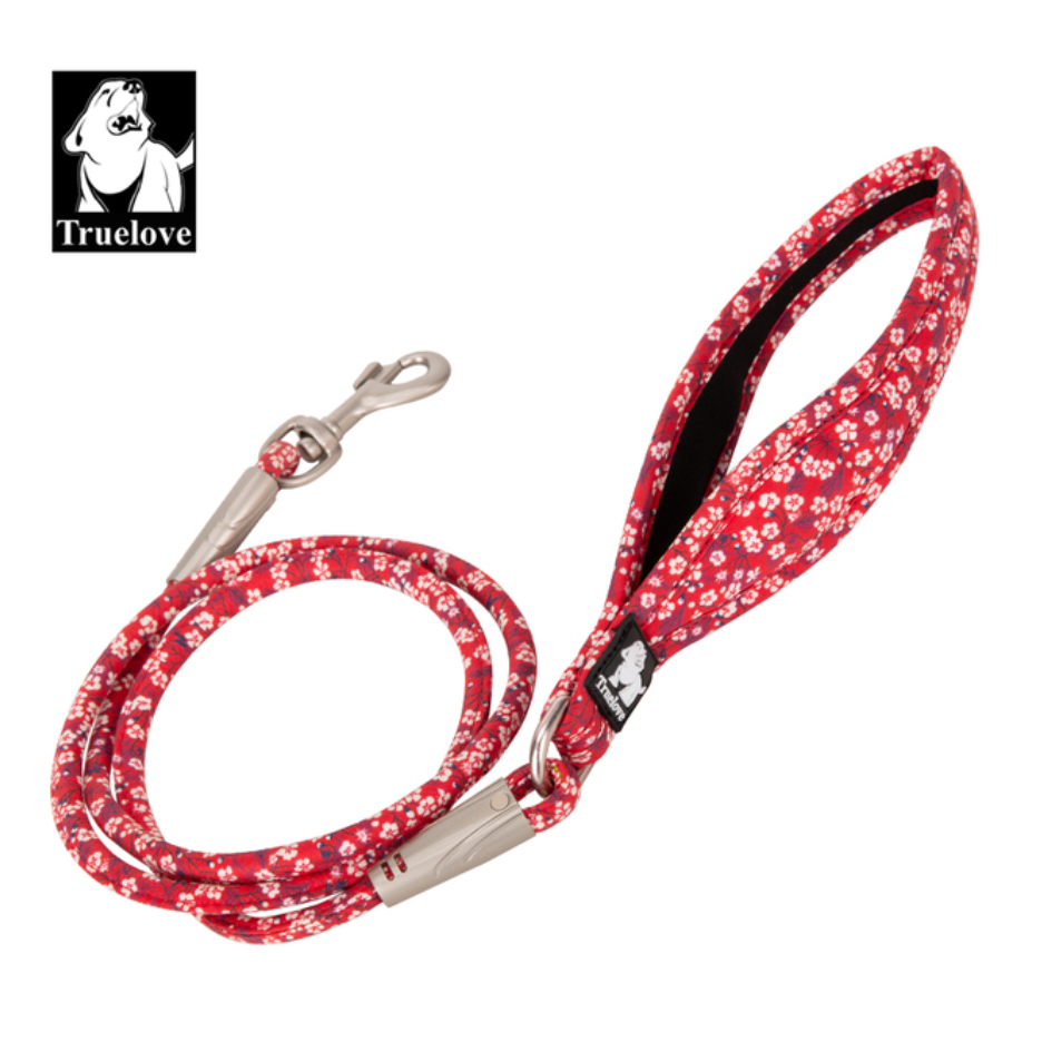 Hundeleine Flower Spring V2 "POPPY RED" Limited Edition
