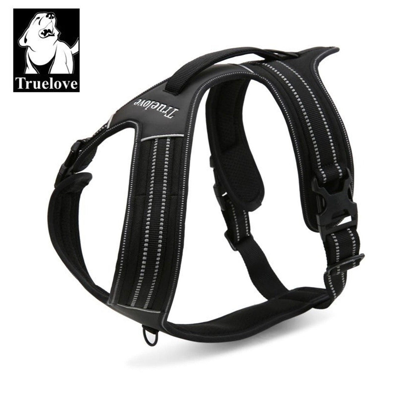 Sportliches Hundegeschirr mit 3M Reflexion True Love for Dogs