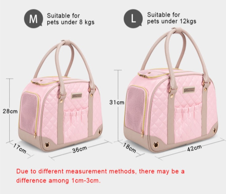 Hundetasche "LOVELY" Tiertransport Handtasche