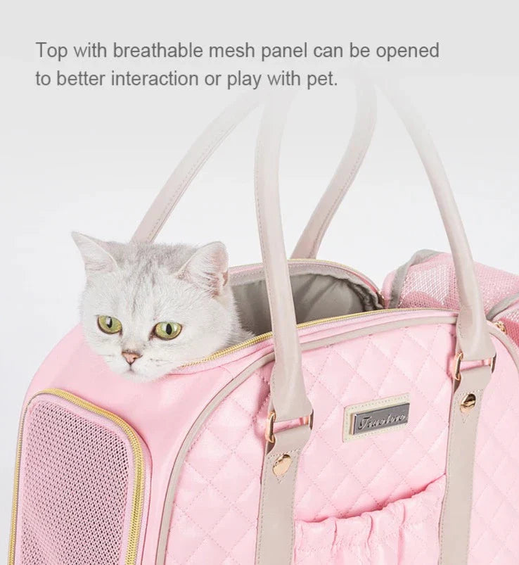 Hundetasche "LOVELY" Tiertransport Handtasche