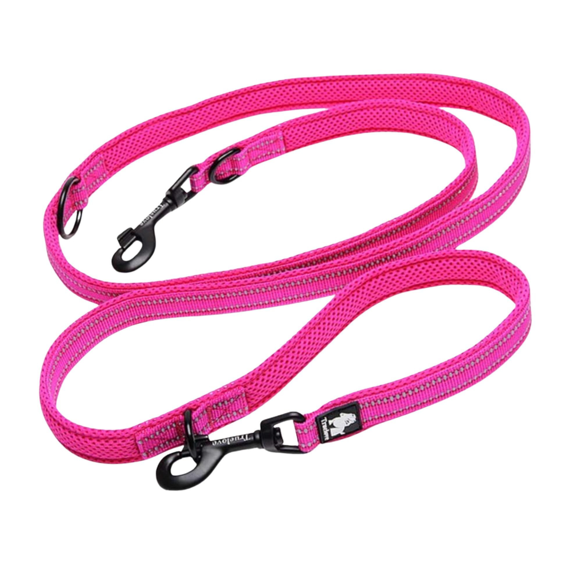 7-in-1 Hundeleine mit 3M Reflexion True Love for Dogs