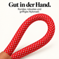 Reflektierende Hundeleine© mit Handschlaufe und veganem Leder in 4 Farben und Varianten