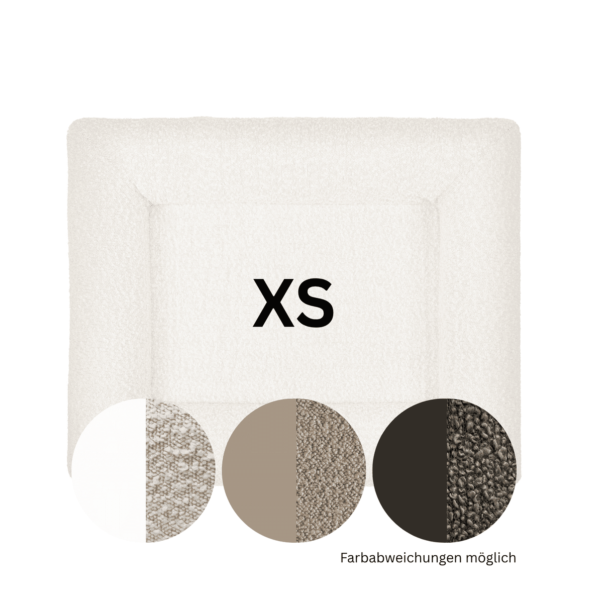 Hundebett Barklay Größe XS mit Bouclébezug
