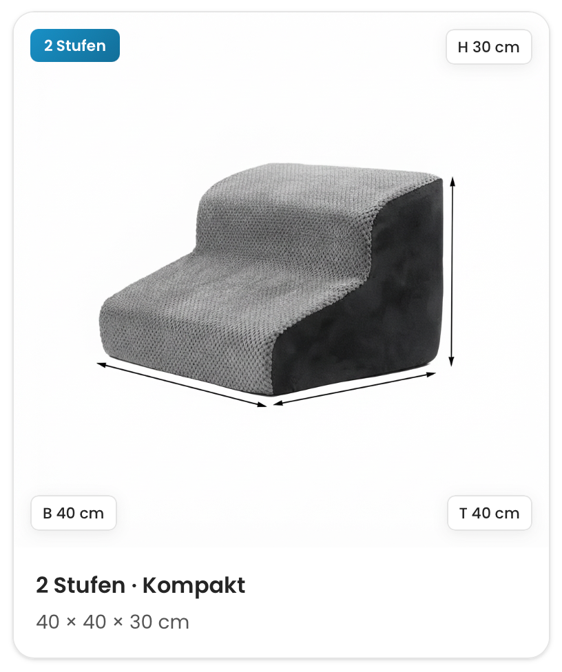 Premium Hundetreppe für mehr Komfort und gesunde Gelenke