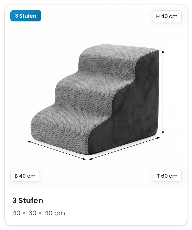 Premium Hundetreppe für mehr Komfort und gesunde Gelenke
