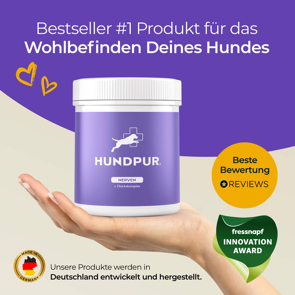 Hundpur® Nerven mit Glückskomplex