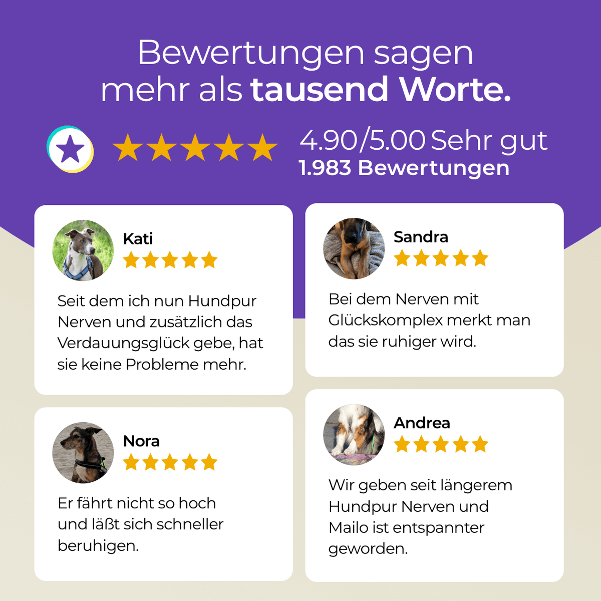 Hundpur® Nerven mit Glückskomplex