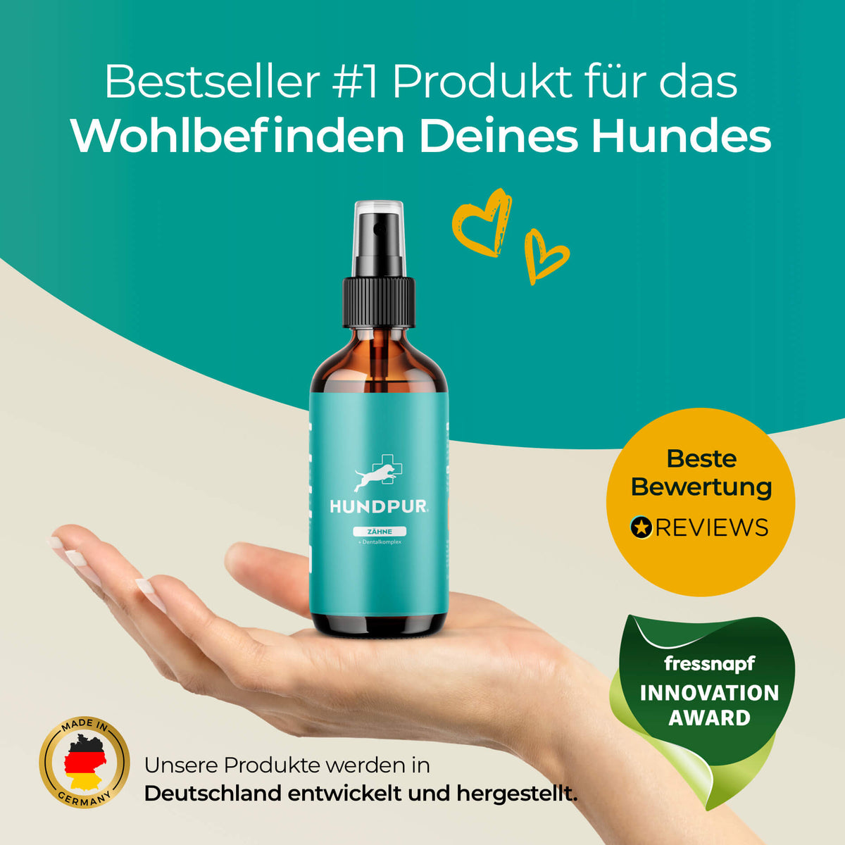 Hundpur® Dentalspray für Hunde