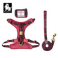 Harris Tweed Hundegeschirr + Leine + Tasche (3er Set)