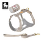 Harris Tweed Hundegeschirr + Leine + Tasche (3er Set) 