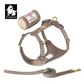 Harris Tweed Hundegeschirr + Leine + Tasche (3er Set) 