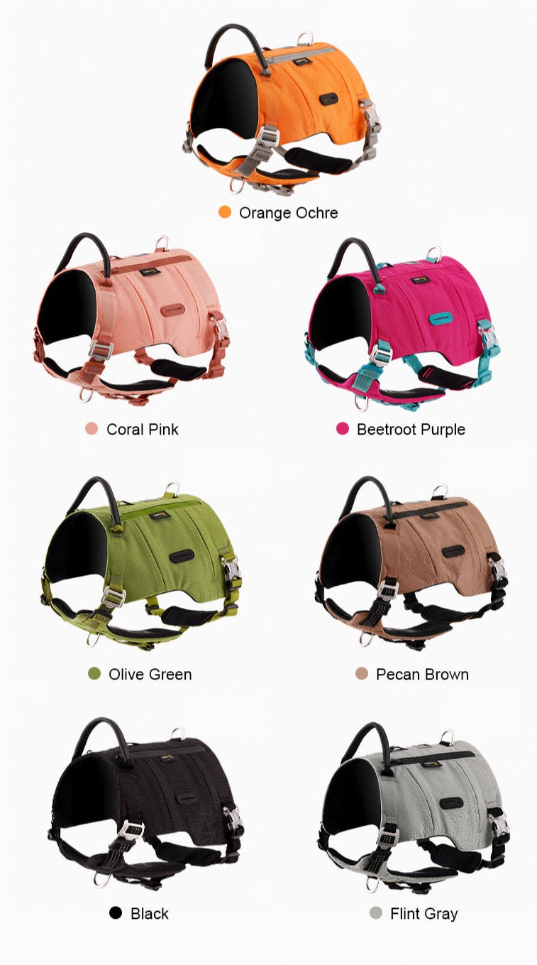 Hundegeschirr mit Taschen Cordura