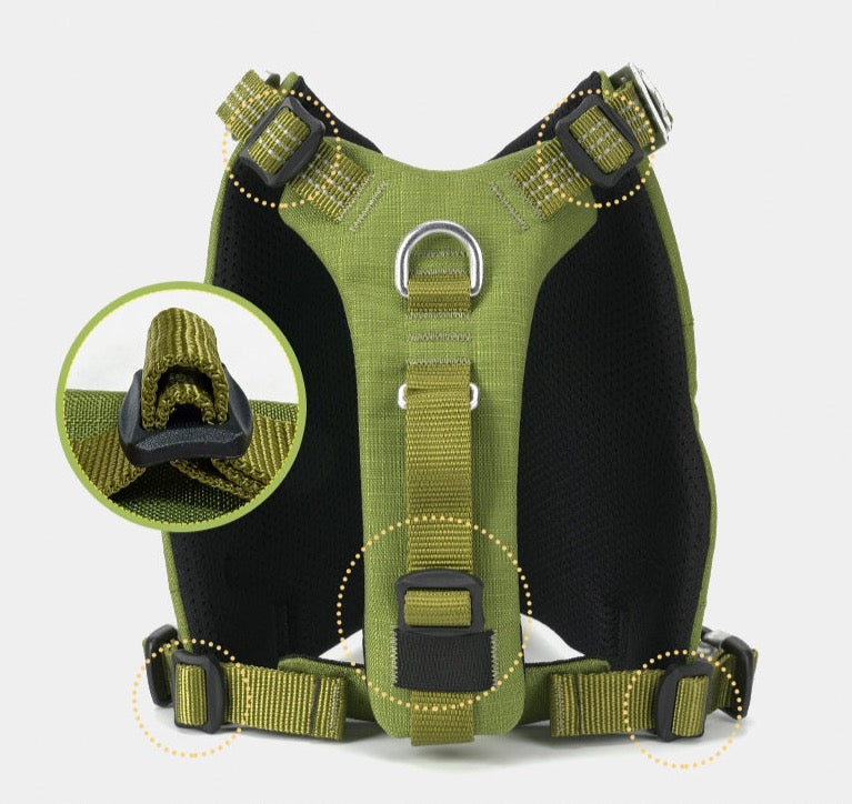 Hundegeschirr mit Taschen Cordura