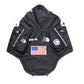 Wasserdichte Hundejacke mit Kapuze „Space Edition“