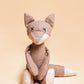 Kuscheltier FOXI der Fuchs mit Knisterohren und robustem Oekotex Stoff