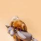 Kuscheltier FOXI der Fuchs mit Knisterohren und robustem Oekotex Stoff